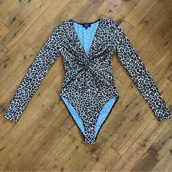 Bardot leopard print bodysuit - Picture 2 of 5